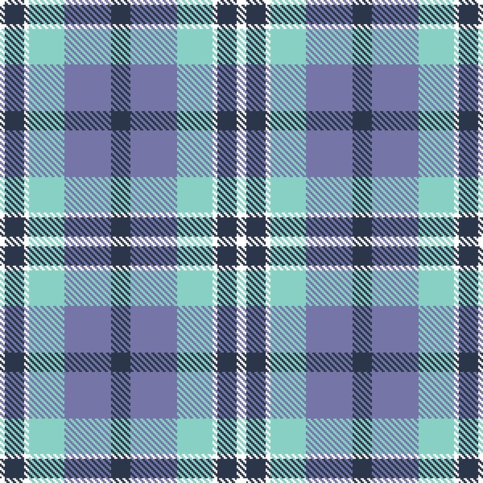 Modern Muted White and Sandy Aeronautic Seamless Tartan Textile Design vector