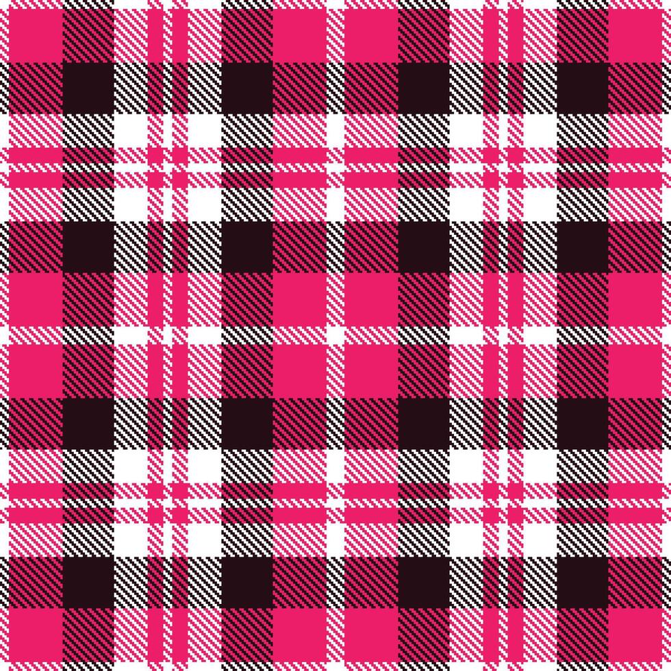 Modern Seamless Tartan featuring Deep White and Dusky Standby Led Textile Design vector