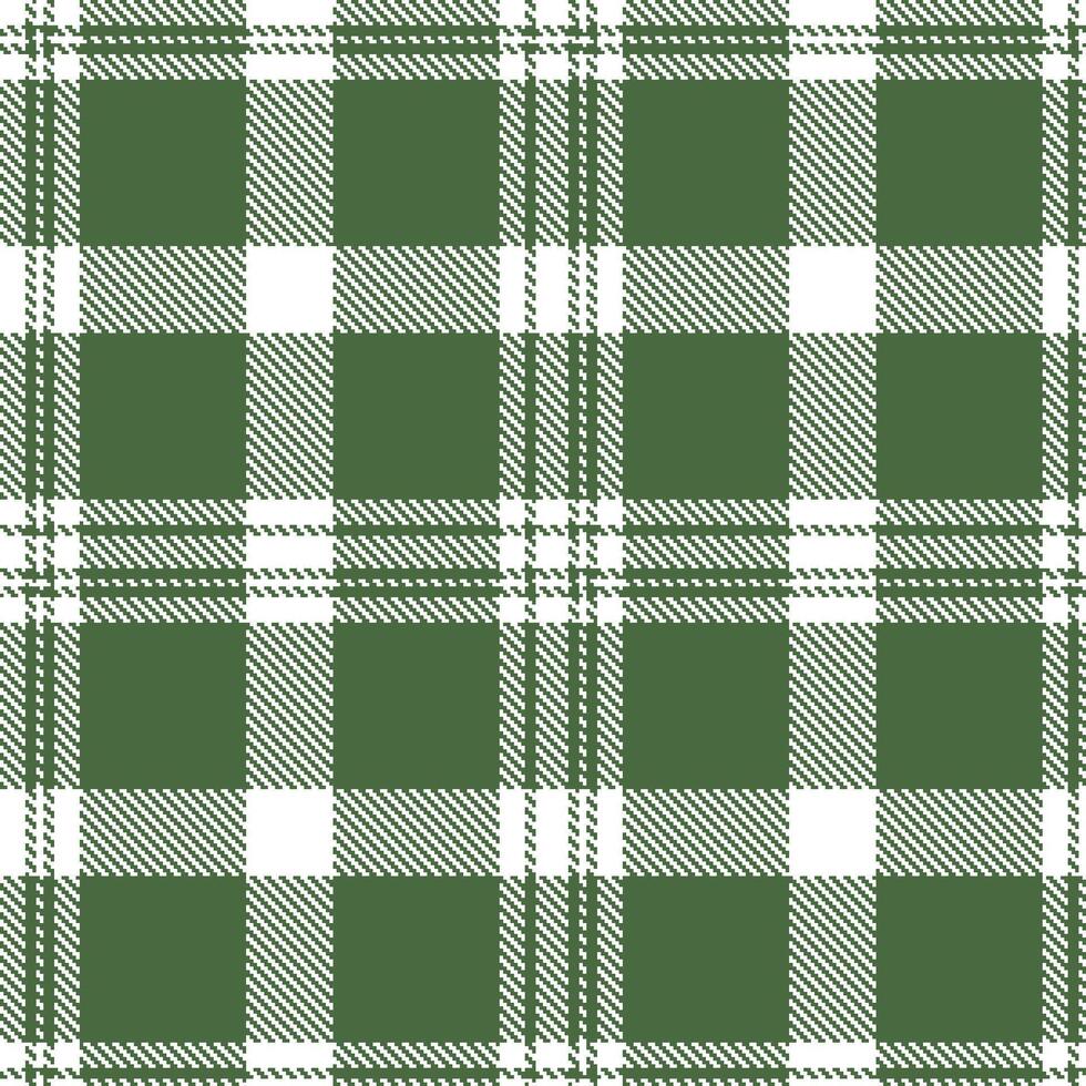 Muted White Tartan patterns fabric texture. Modern Iridescent Pine Scent Seamless Tartan vector