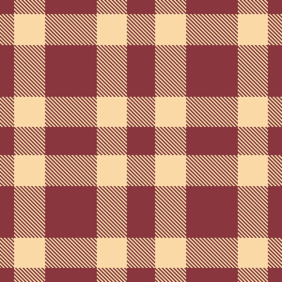 Sandy Bacchanalia Red and Neon Corn Stalk Seamless Tartan Textile Design vector