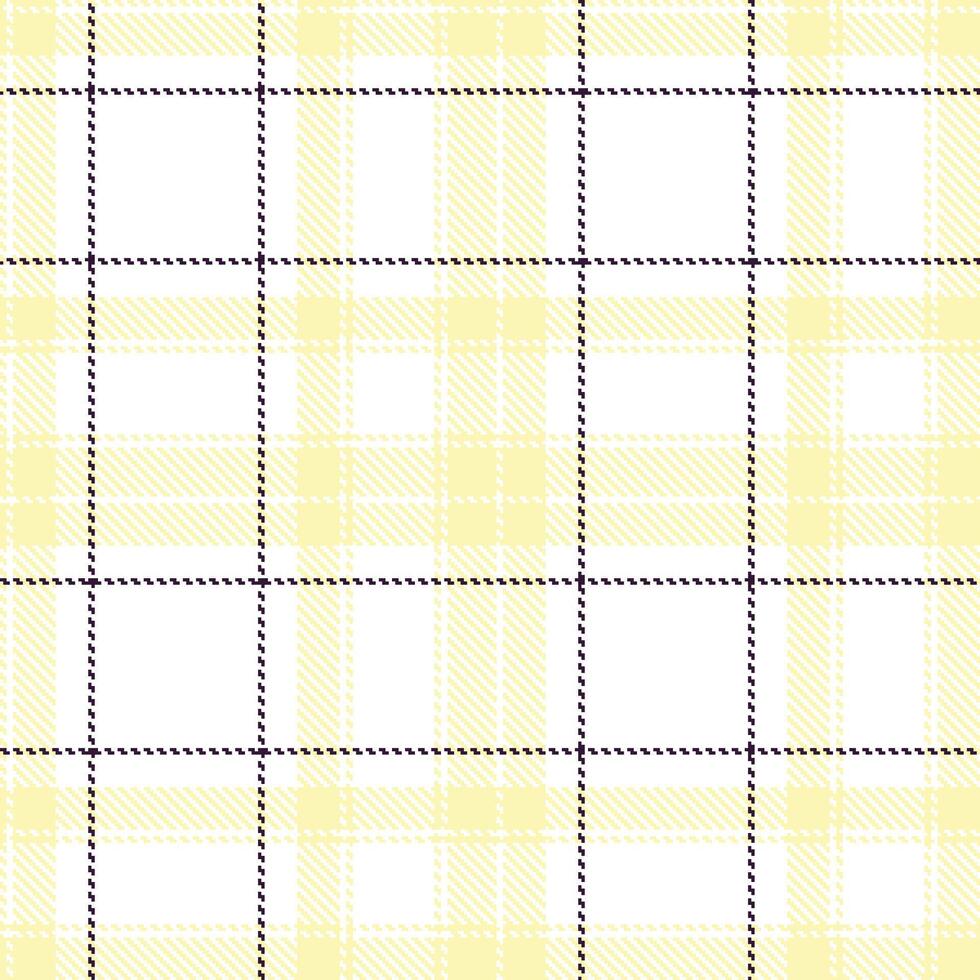 Plaid pattern seamless. Warm White and Smoky Glowlight Tartan Textile Design. vector