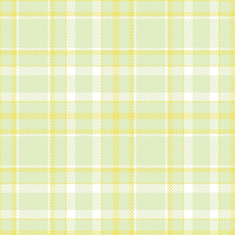 Modern Rustic Fresh Lemonade and Smoky Envious Pastel Seamless Tartan Textile Design vector