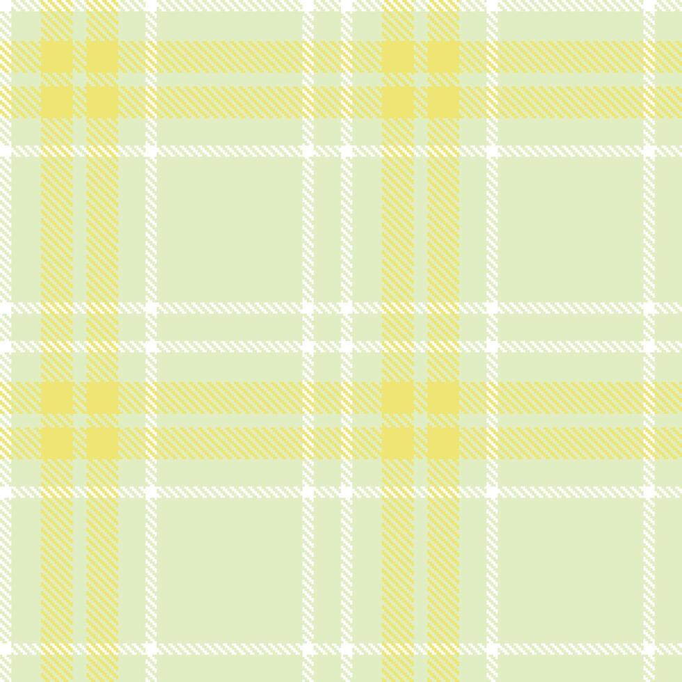 Cool Envious Pastel Seamless Tartan with Rustic White accents Textile Design vector