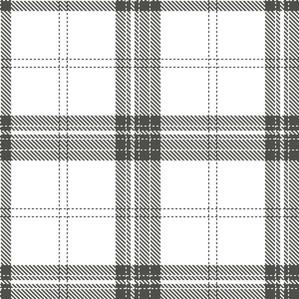 Cool White and Sandy Subterrain Kingdom Seamless Tartan Textile Design vector