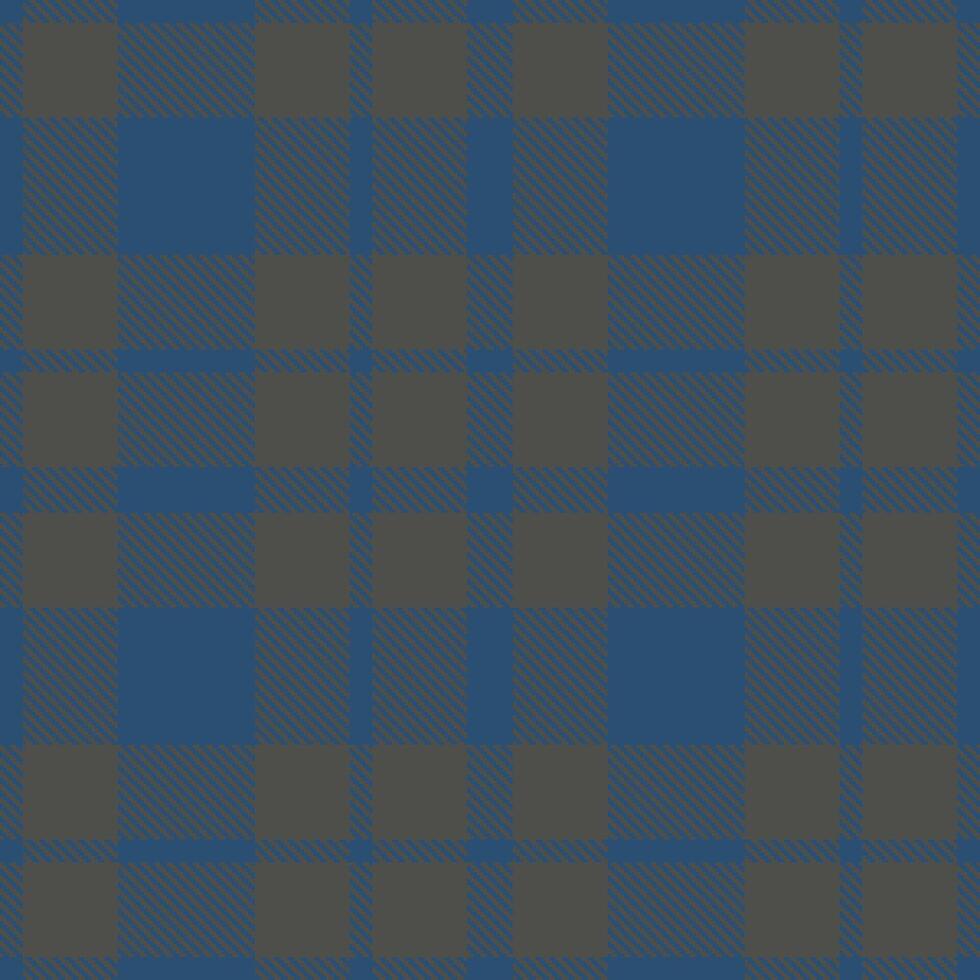 Dusty Blue Tang and Metallic Subterrain Kingdom Seamless Tartan Textile Design vector