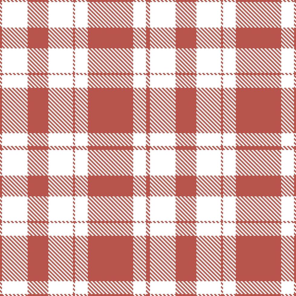 Modern Seamless Tartan featuring Classic Blazer and Fire White Textile Design vector