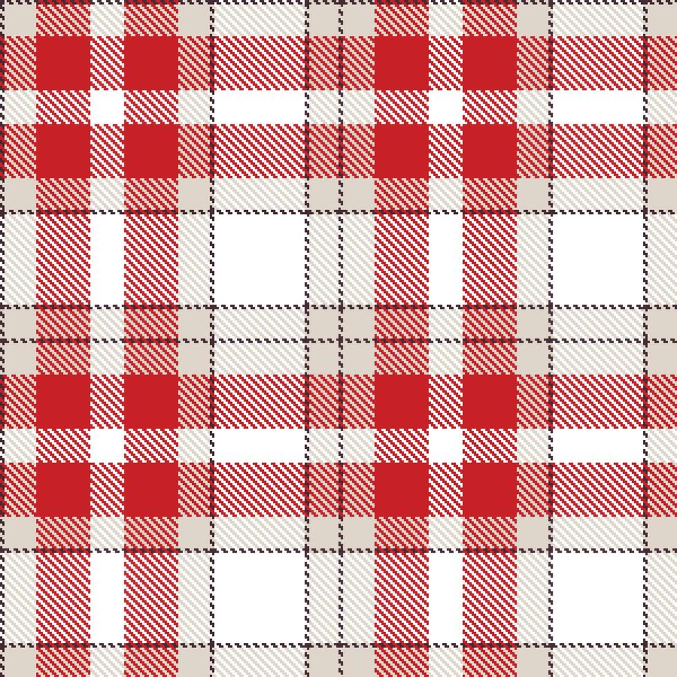 Smoky Ripe Eggplant and Rustic Powder Cake Seamless Tartan Textile Design vector
