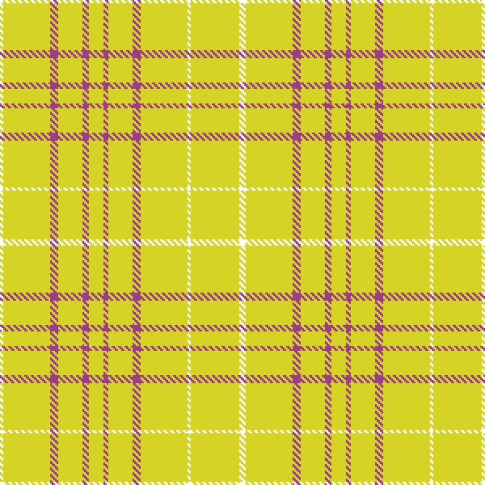 Modern Dusty Poisonous Ice Cream and Warm Purple Wine Seamless Tartan Textile Design vector