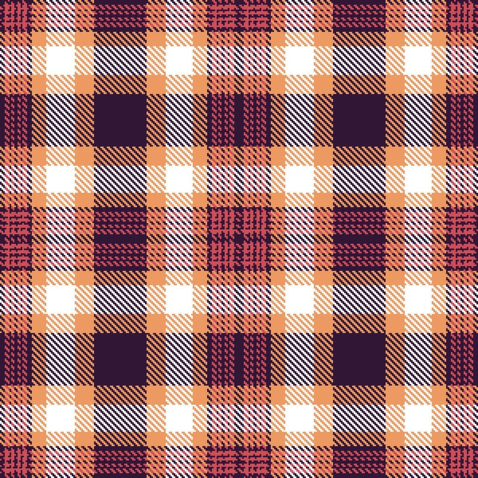 Plaid pattern seamless. Cool Cultist Robe and Metallic Mandy Tartan Textile Design. vector