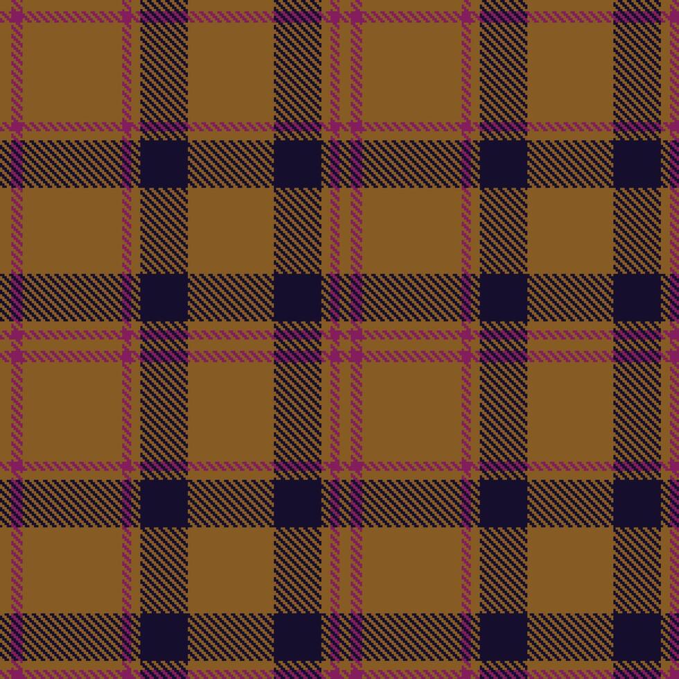 Modern Soft Grizzly and Rustic Cardinal Pink Seamless Tartan Textile Design vector
