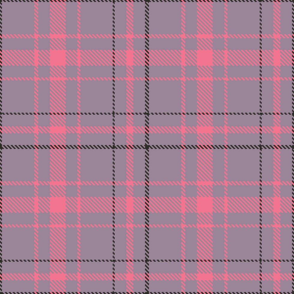 Highland Merlins Choice Tartan patterns fabric texture. Modern Highland Pink Explosion Seamless Tartan vector