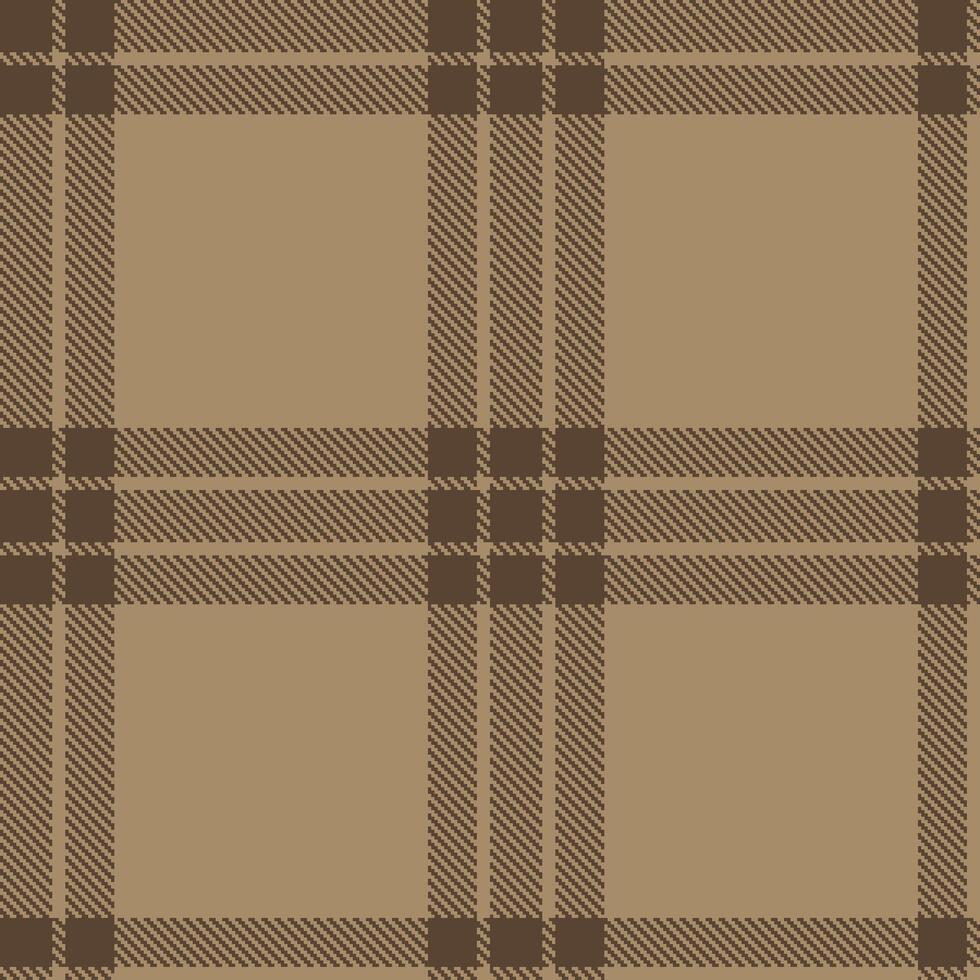 Modern Seamless Tartan featuring Smoky Brown Derby and Traditional Sierra Foothills Textile Design vector