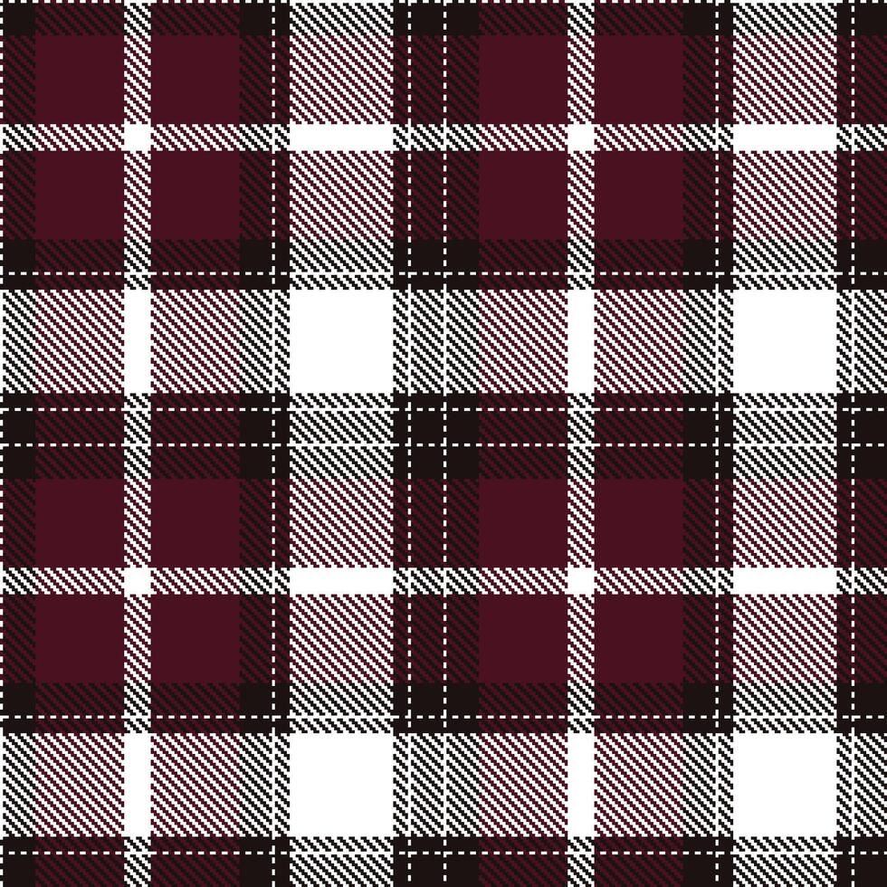 Plaid pattern seamless. Neon White and Vivid Scandinavian Liquorice Tartan Textile Design. vector