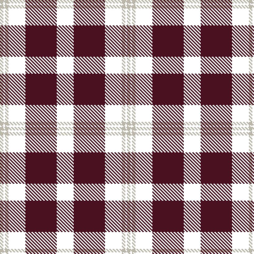 Modern Seamless Tartan featuring Soft White and Vivid Powered Rock Textile Design vector