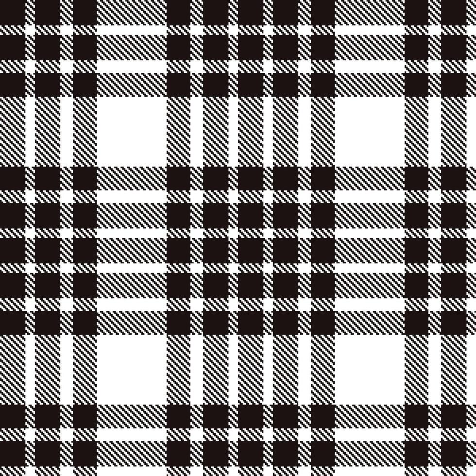 Vivid Scandinavian Liquorice Tartan patterns fabric texture. Modern Classic White Seamless Tartan vector