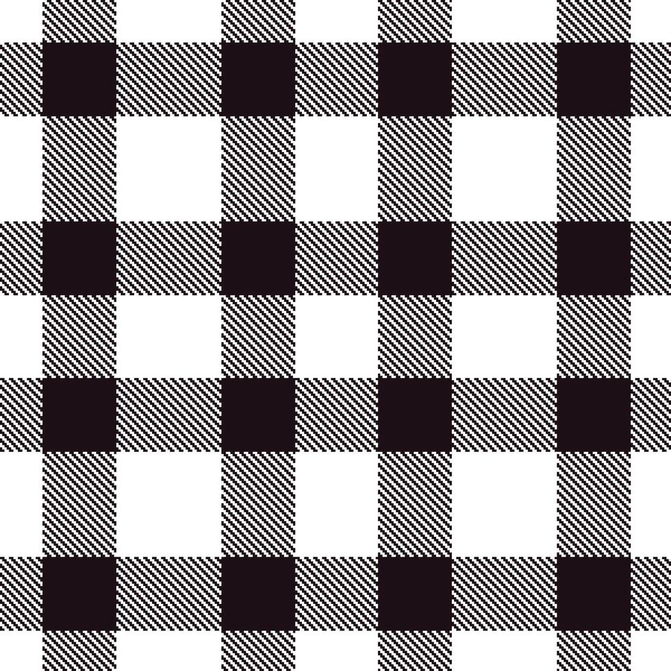 Cool White Tartan patterns fabric texture. Modern Deep Crow Seamless Tartan vector
