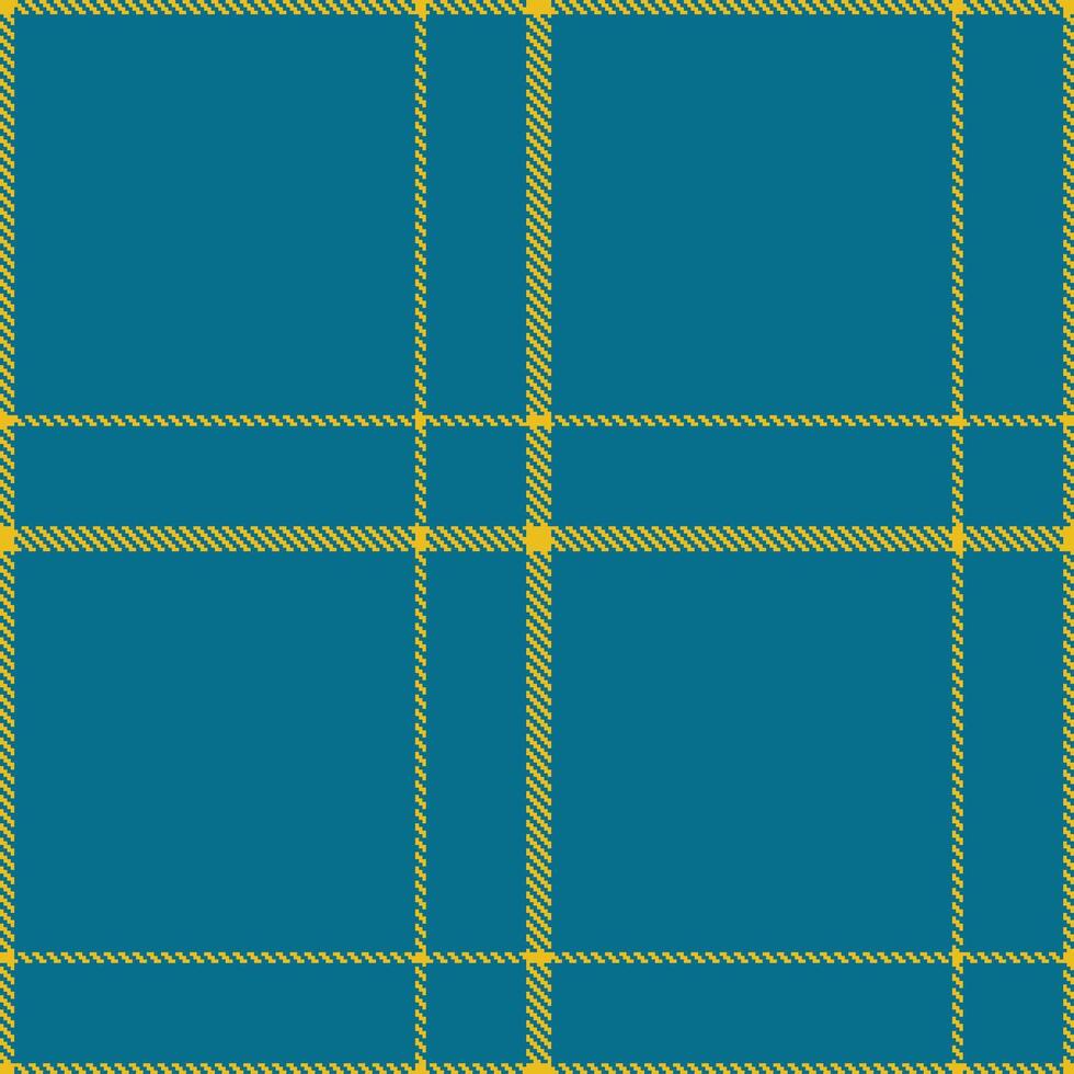 Modern Mellow Gold Ore and Soft Seaport Seamless Tartan Textile Design vector