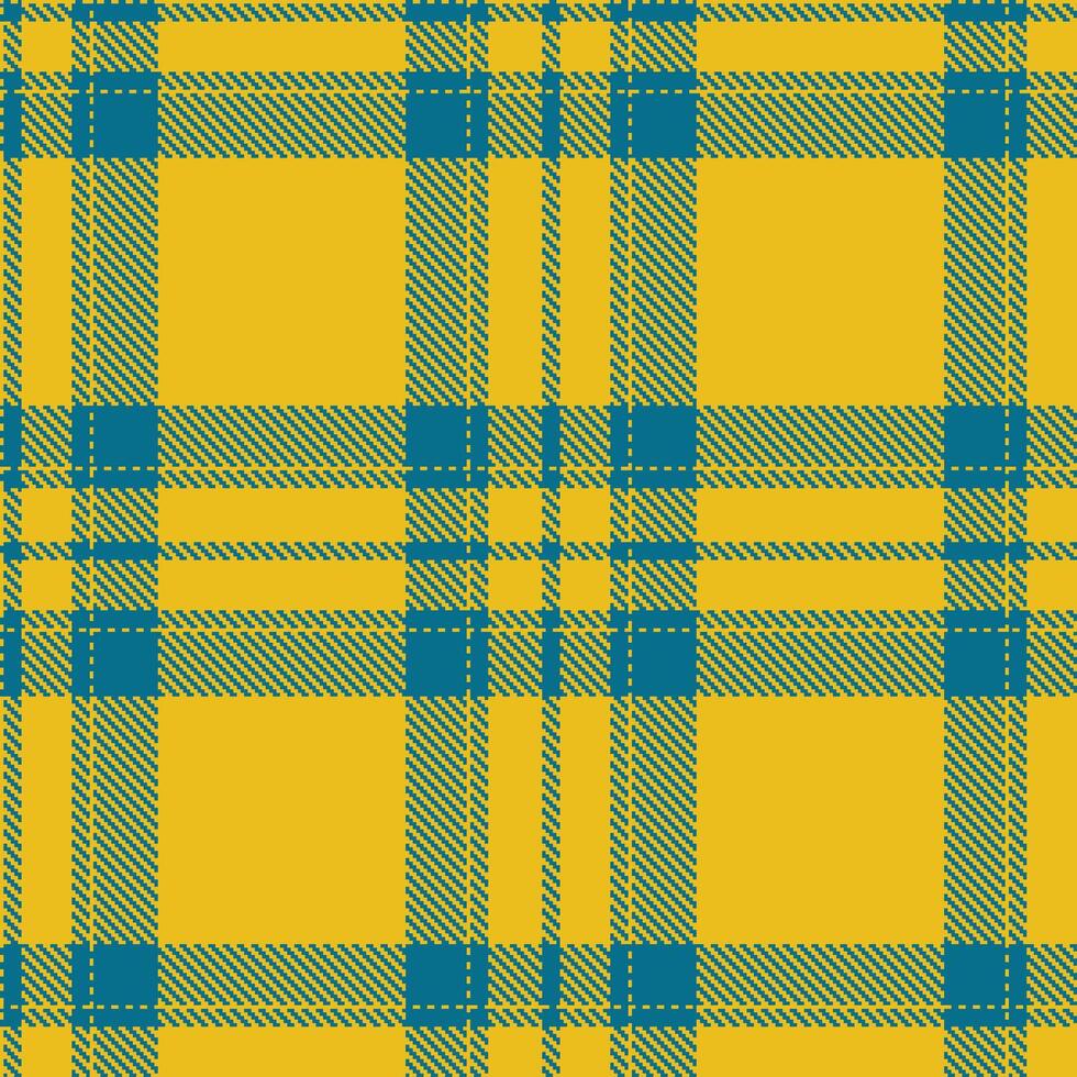 Neon Gold Ore Seamless Tartan with Rustic Seaport accents Textile Design vector