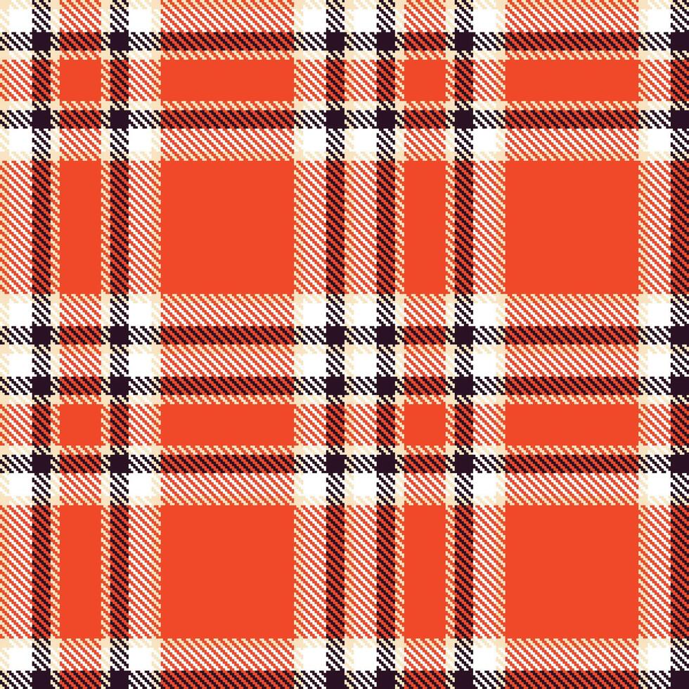 Rich Havana Cream Tartan patterns fabric texture. Modern Light White Seamless Tartan vector
