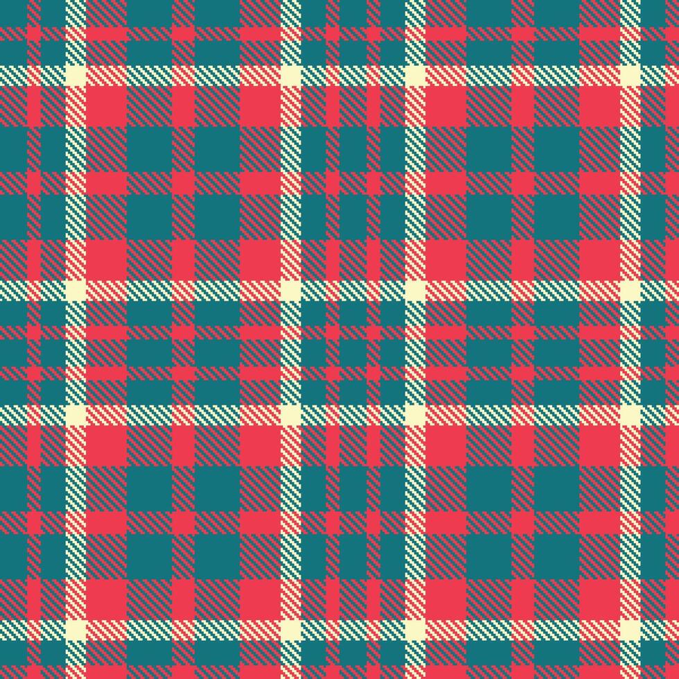 Plaid pattern seamless. Neon Scurf Green and Metallic Cherry Paddle Pop Tartan Textile Design. vector