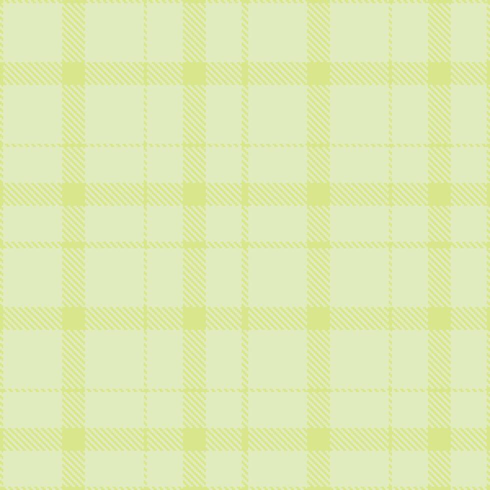 Pale Refreshed Tartan patterns fabric texture. Modern Dusty Mellow Mint Seamless Tartan vector