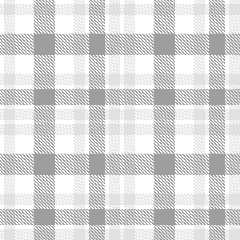 Plaid pattern seamless. Mellow White and Pastel Jupiter Tartan Textile Design. vector