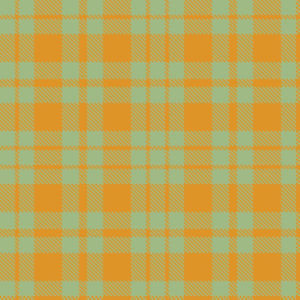 Light Mesclun Green and Cool Beige Red Seamless Tartan Textile Design vector