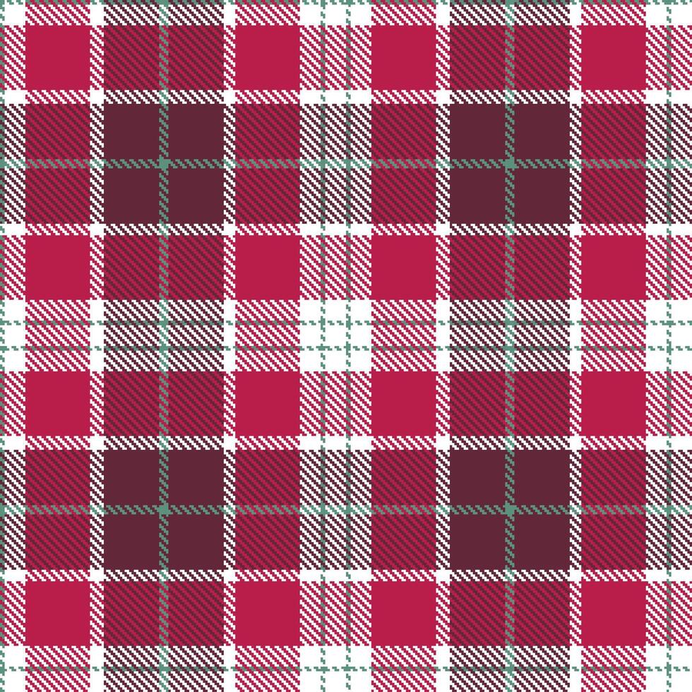 Metallic White Seamless Tartan with Highland Sheffield accents Textile Design vector