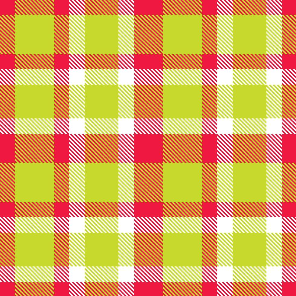 Dusty American Rose Seamless Tartan with Autumn Liquid Neon accents Textile Design vector