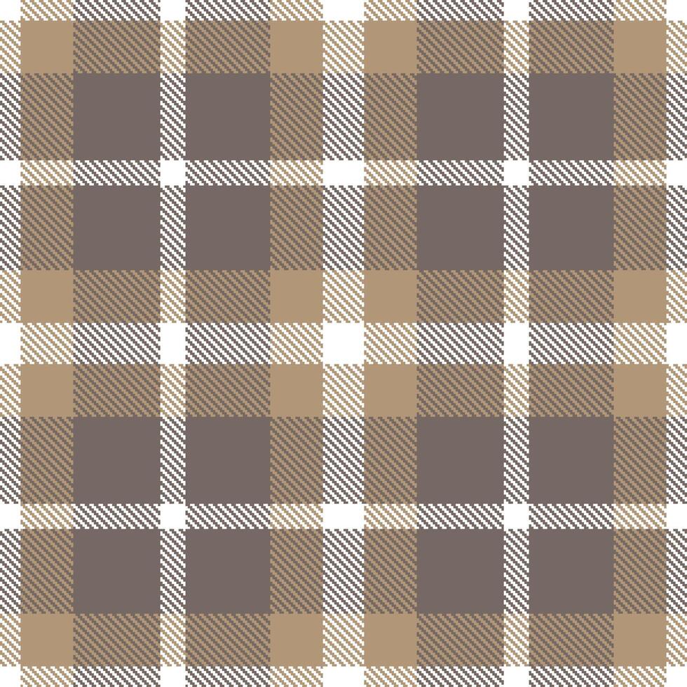 Neon White and Iridescent Coffee Kiss Seamless Tartan Textile Design vector