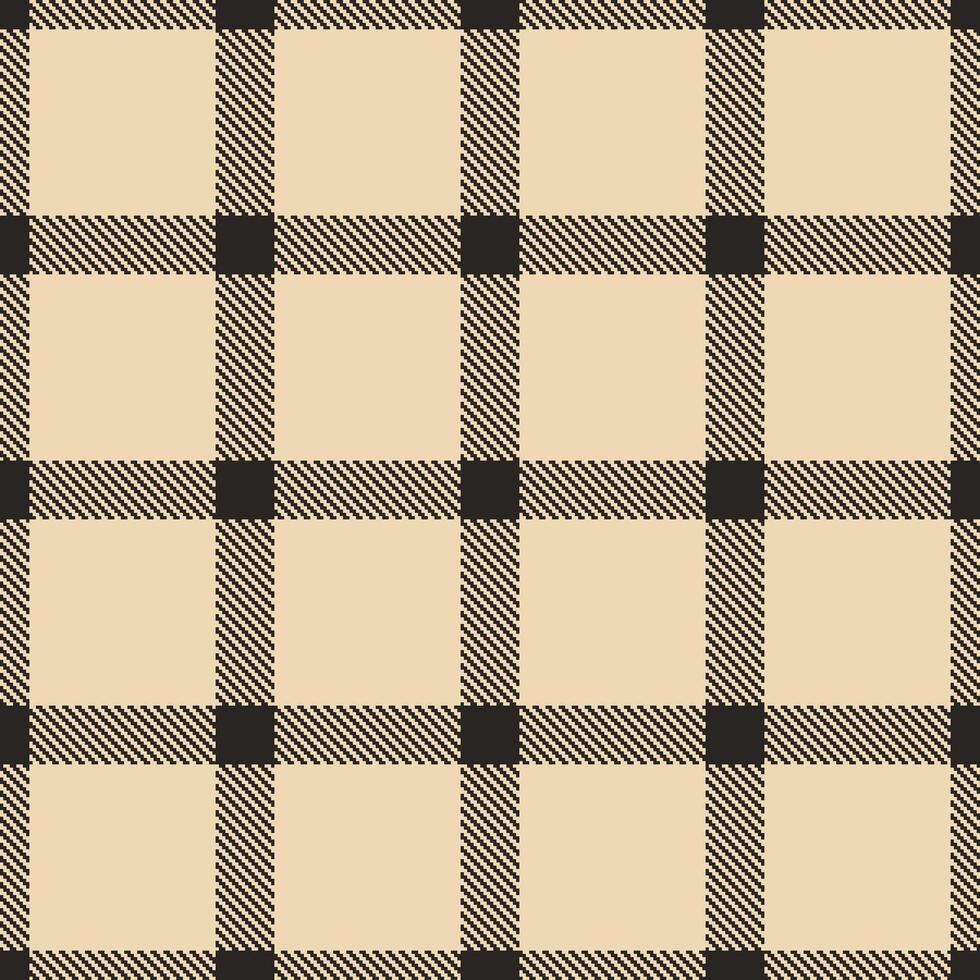 Iridescent Bokara Grey and Dusty Chai Tea Latte Seamless Tartan Textile Design vector