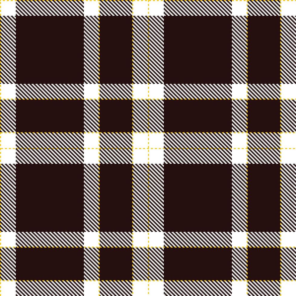 Traditional Forsythia Seamless Tartan with Traditional White accents Textile Design vector