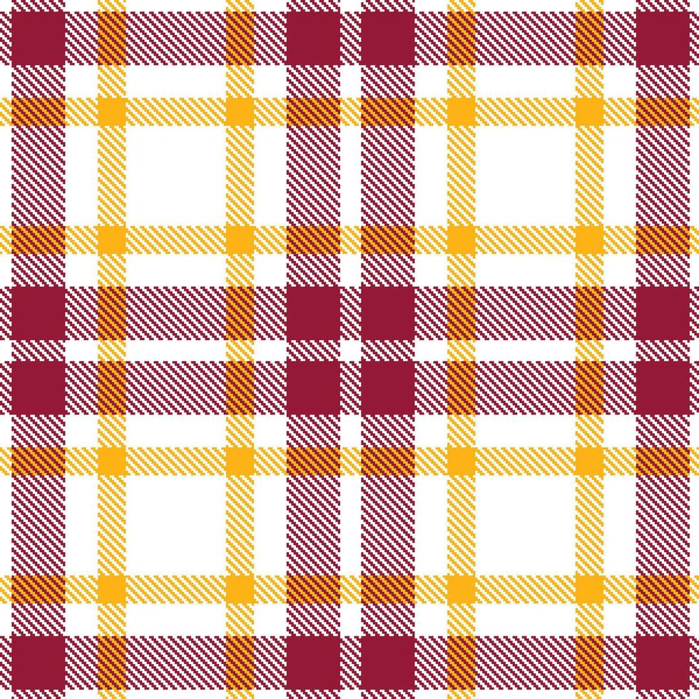 Cool White Seamless Tartan with Muted Pink Raspberry accents Textile Design vector