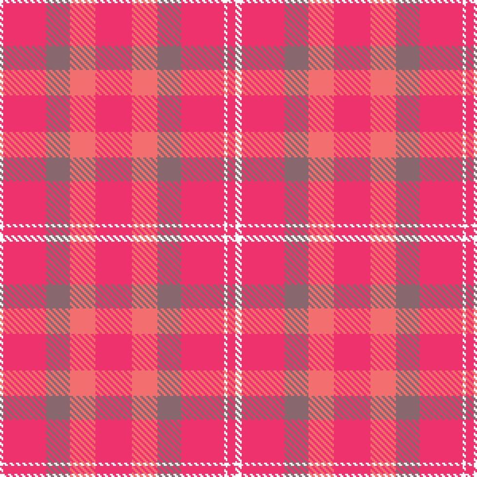 Bright Mellow Melon Seamless Tartan with Cool White accents Textile Design vector