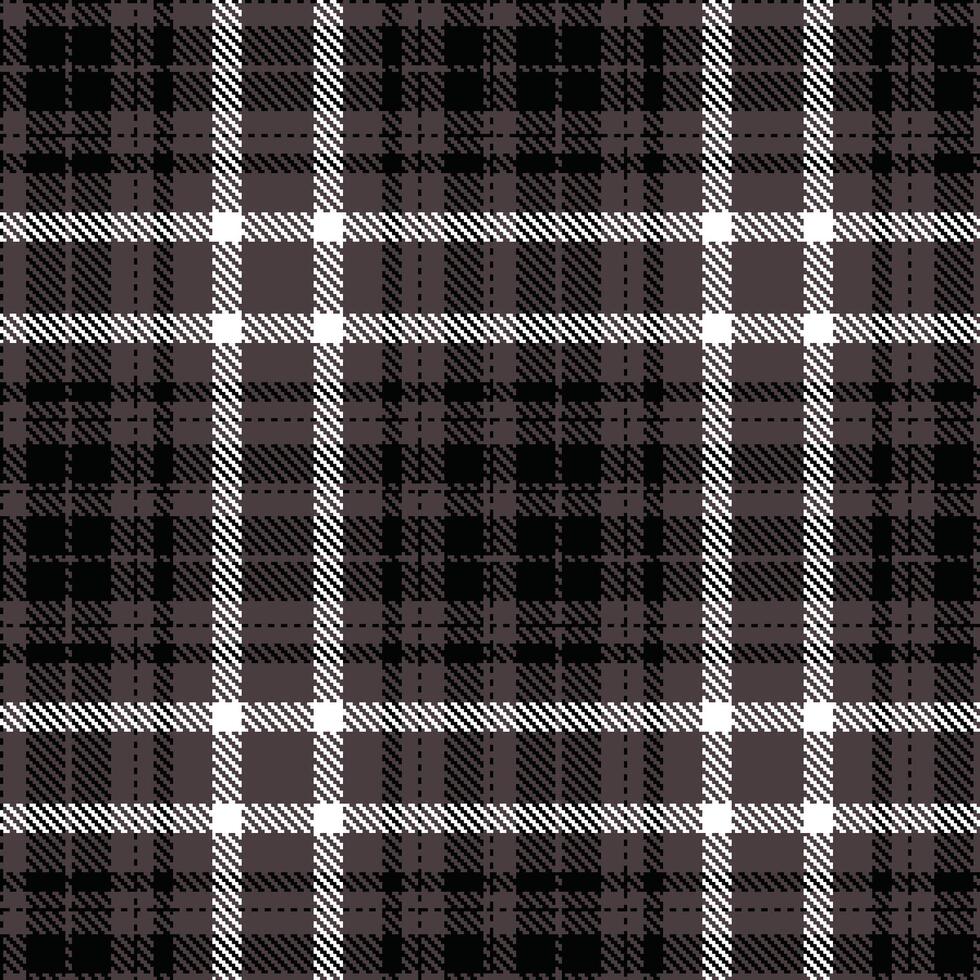 Modern Cool Shale and Vintage Armor Wash Seamless Tartan Textile Design vector