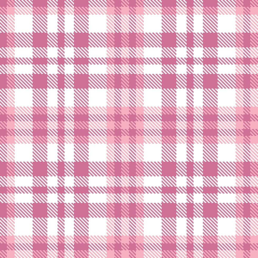Muted Hopbush Tartan patterns fabric texture. Modern Neon White Seamless Tartan vector