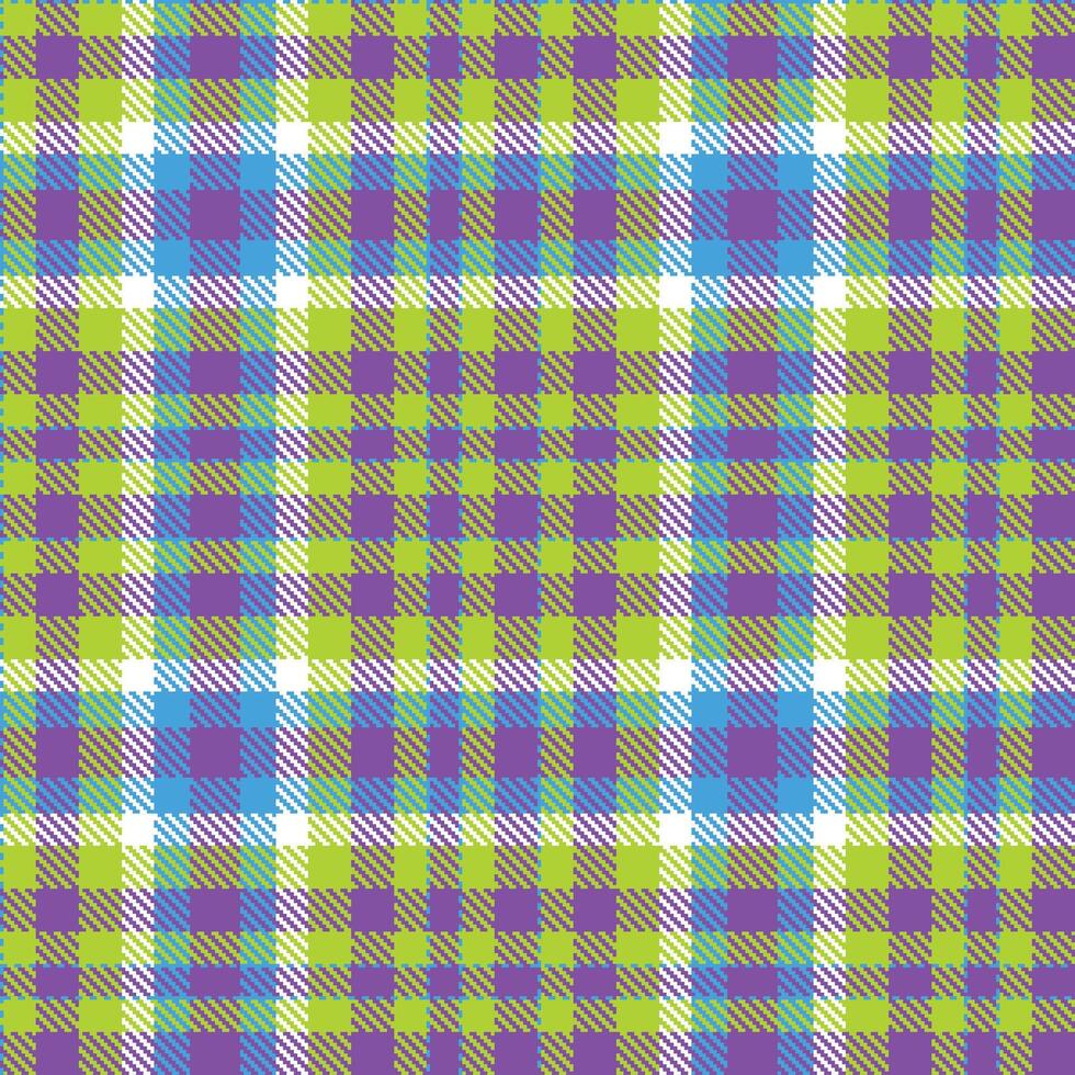 Iridescent Protoss Pylon Seamless Tartan with Muted Lime Candy Pearl accents Textile Design vector