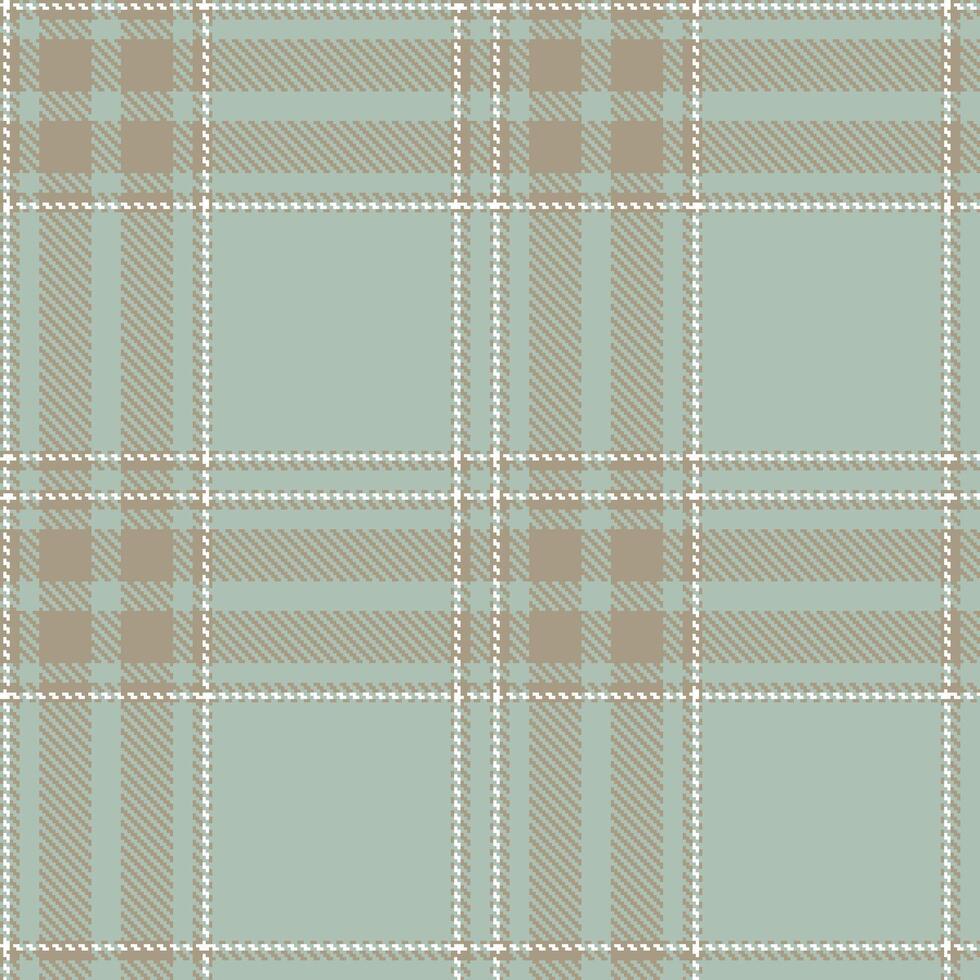 Modern Seamless Tartan featuring Dark Windmill Park and Metallic Rainsong Textile Design vector