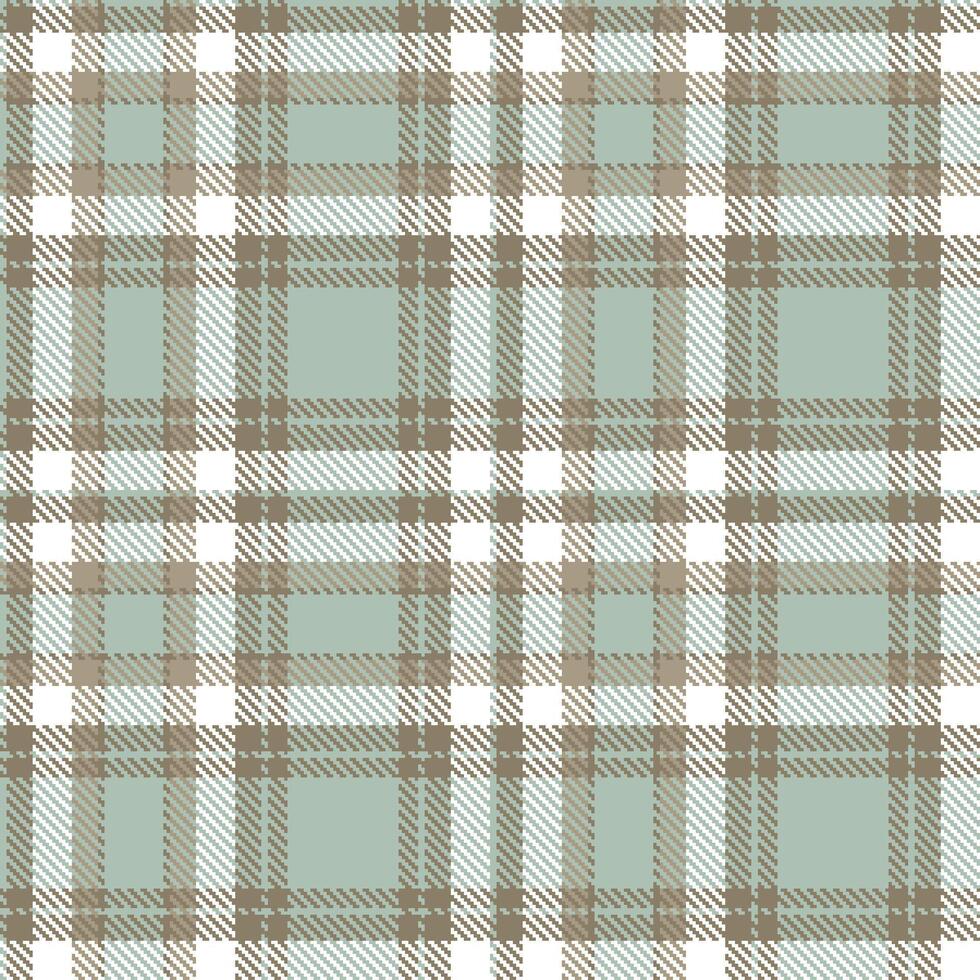 Modern Vibrant Turtle Shell and Light Rainsong Seamless Tartan Textile Design vector