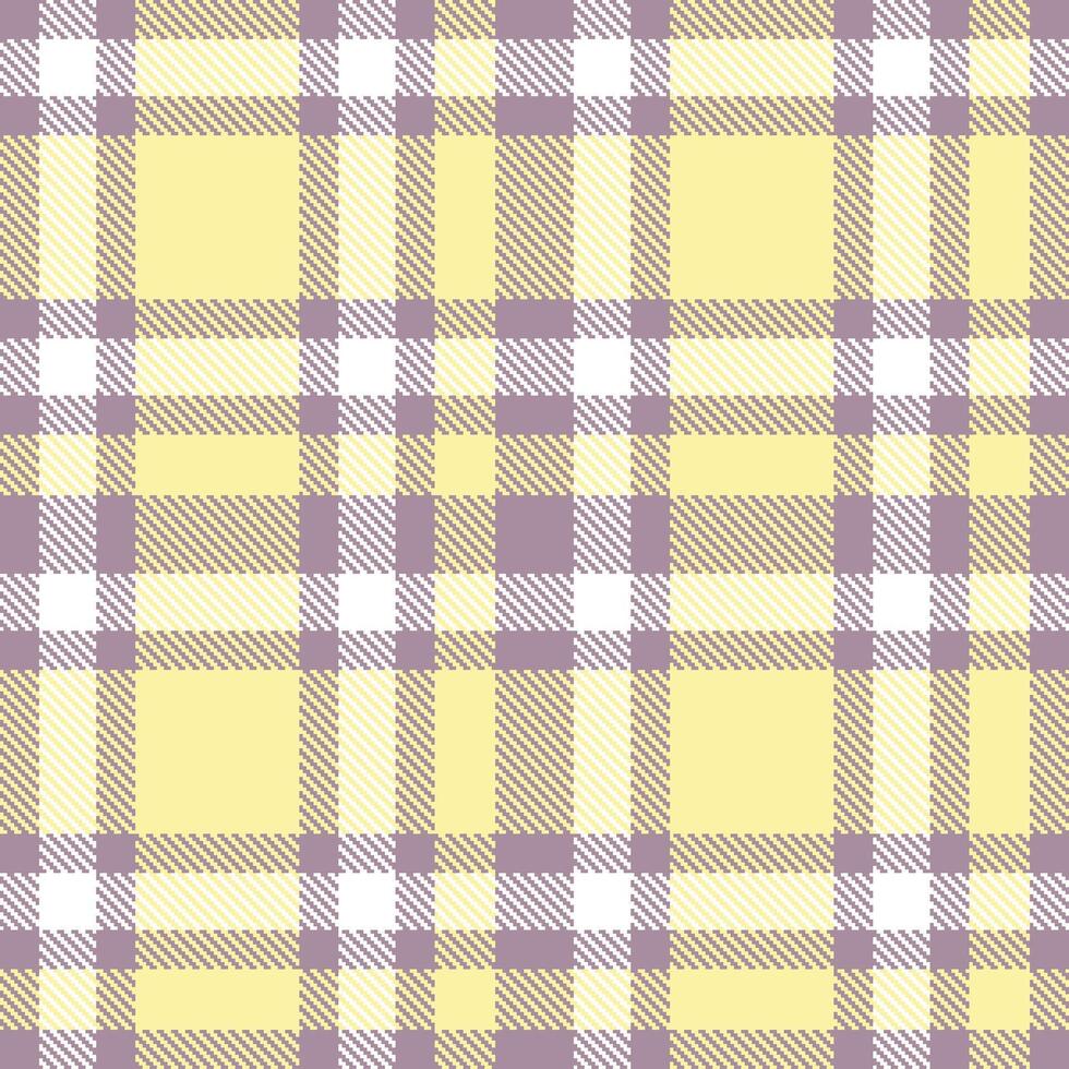 Neon Lively Light and Autumn White Seamless Tartan Textile Design vector