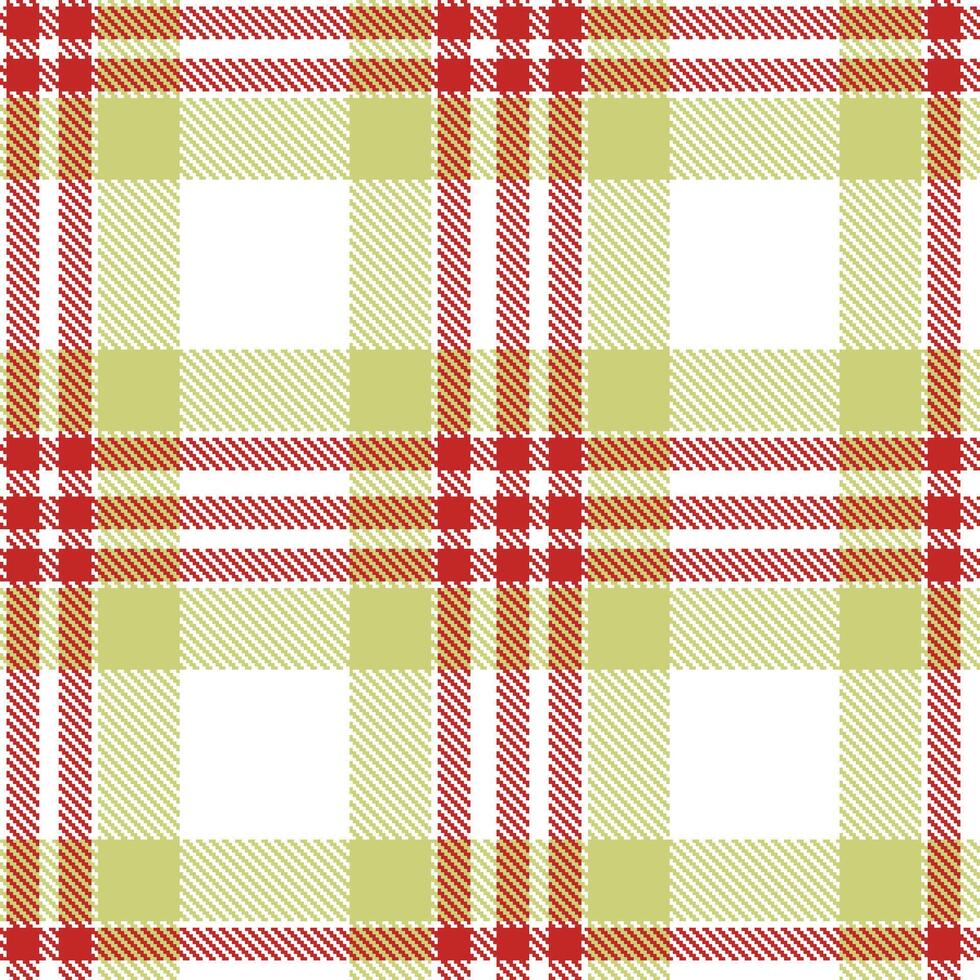Mellow White Tartan patterns fabric texture. Modern Dark Minestrone Seamless Tartan vector
