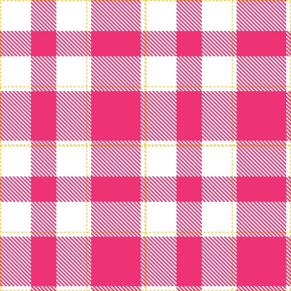 Metallic White and Soft Golden Spell Seamless Tartan Textile Design vector