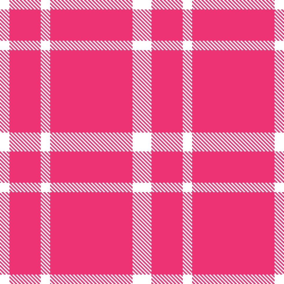 Rustic White Seamless Tartan with Neon Office Neon Light accents Textile Design vector