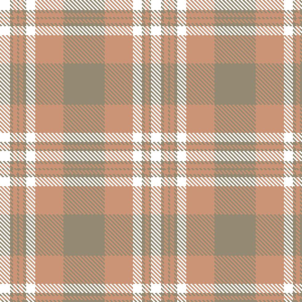 Rich Dry Pasture and Iridescent Bakers Dream Seamless Tartan Textile Design vector