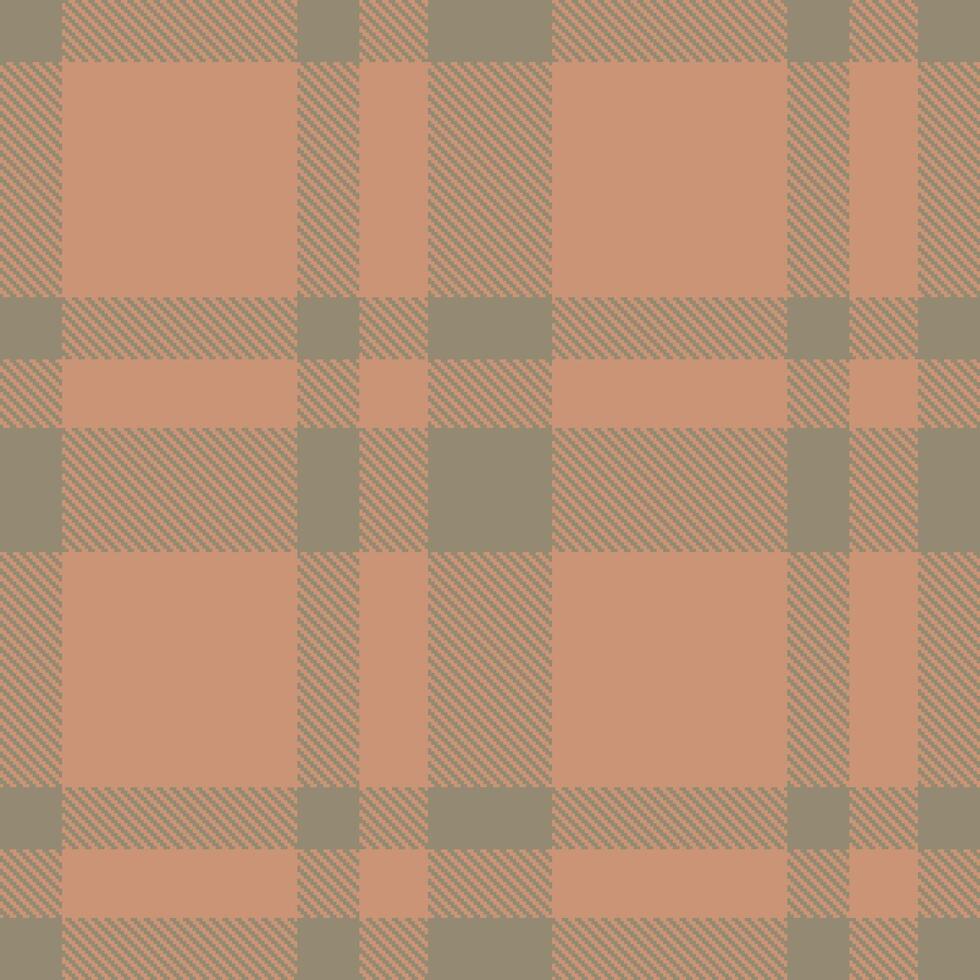 Mellow Dry Pasture Seamless Tartan with Neon Bakers Dream accents Textile Design vector