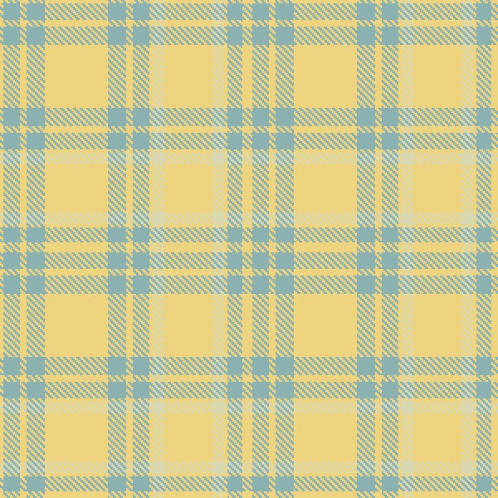 Rustic Beach House Tartan patterns fabric texture. Modern Pastel Shallow Water Ground Seamless Tartan vector