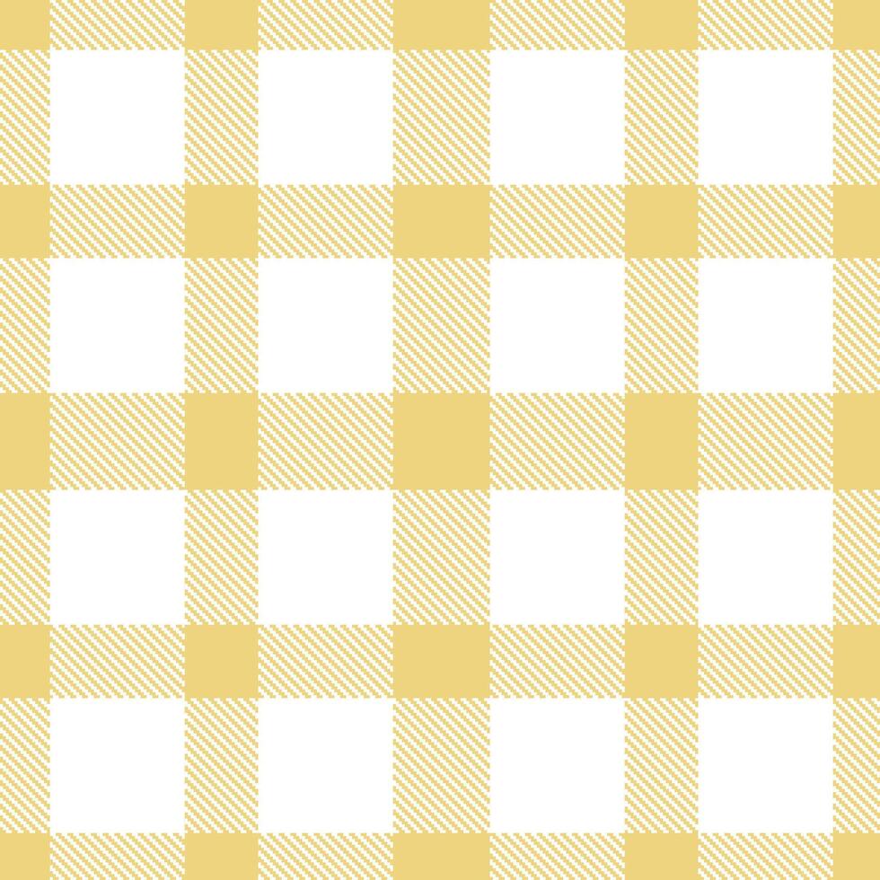 Modern Traditional Beach House and Deep White Seamless Tartan Textile Design vector