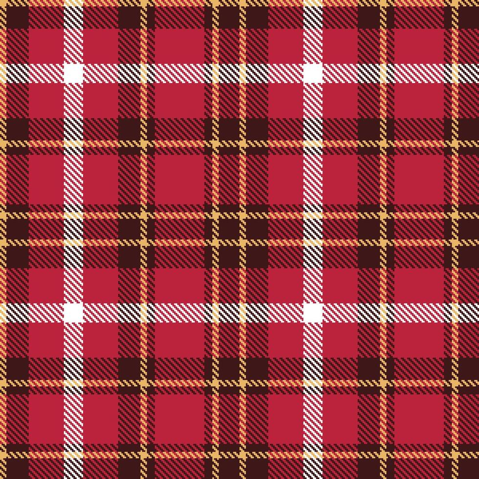 Metallic Dark Sienna and Neon Yellow Varnish Seamless Tartan Textile Design vector