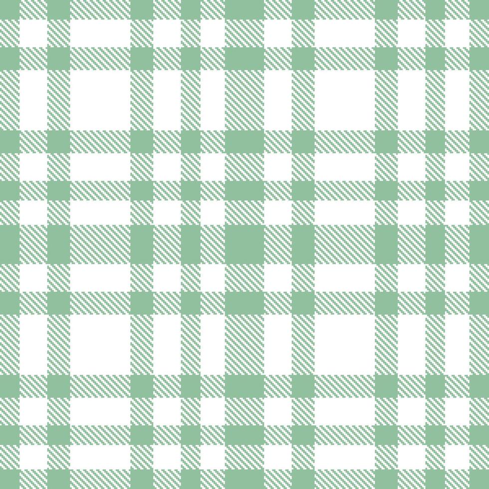 Mellow Summertown Seamless Tartan with Dusky White accents Textile Design vector