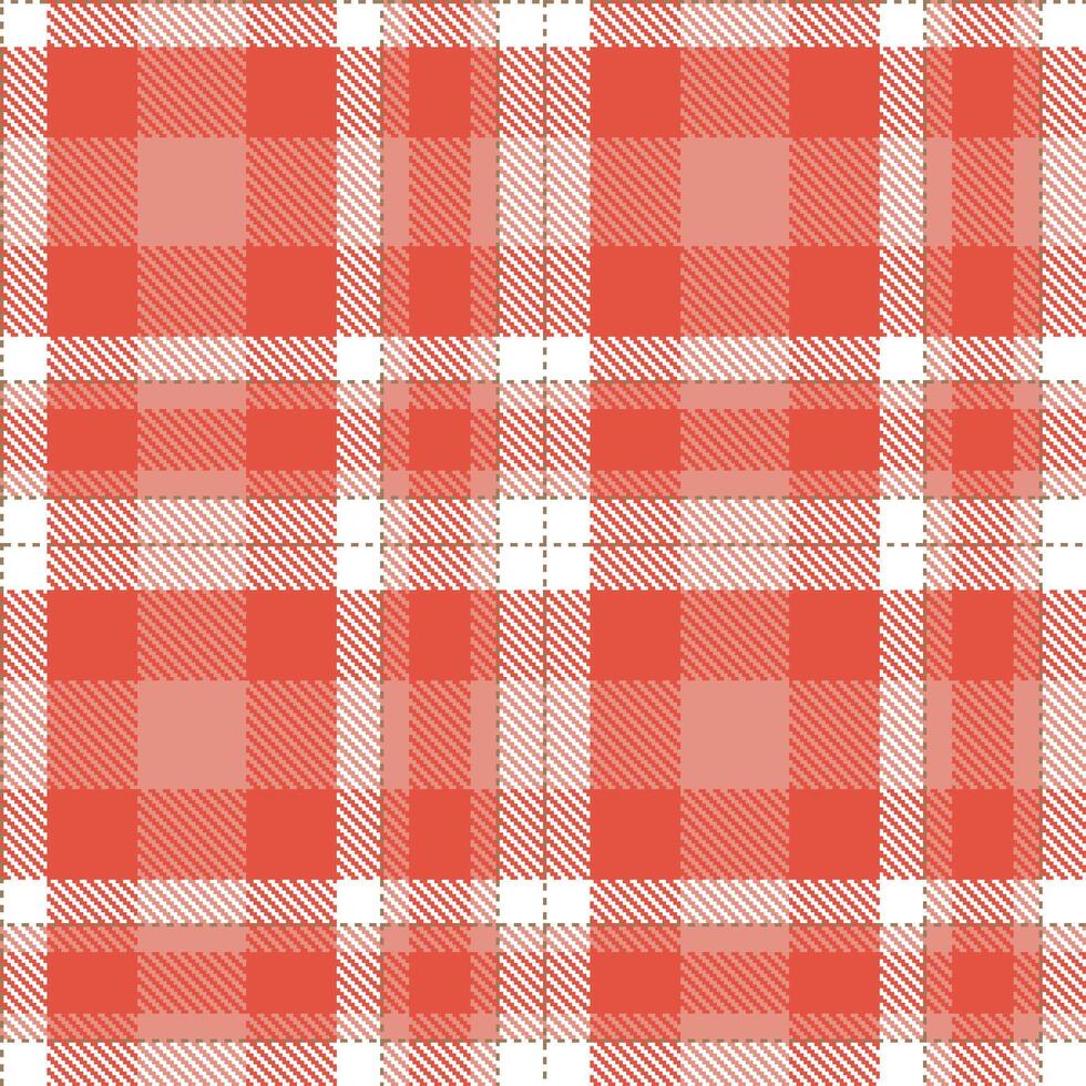 Modern Seamless Tartan featuring Vibrant Westminster and Warm White Textile Design vector